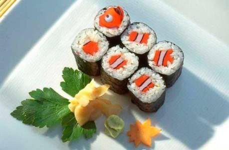 Image result for finding nemo sushi